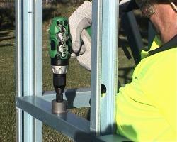 Making holes using a Tungsten Carbide hole cutter