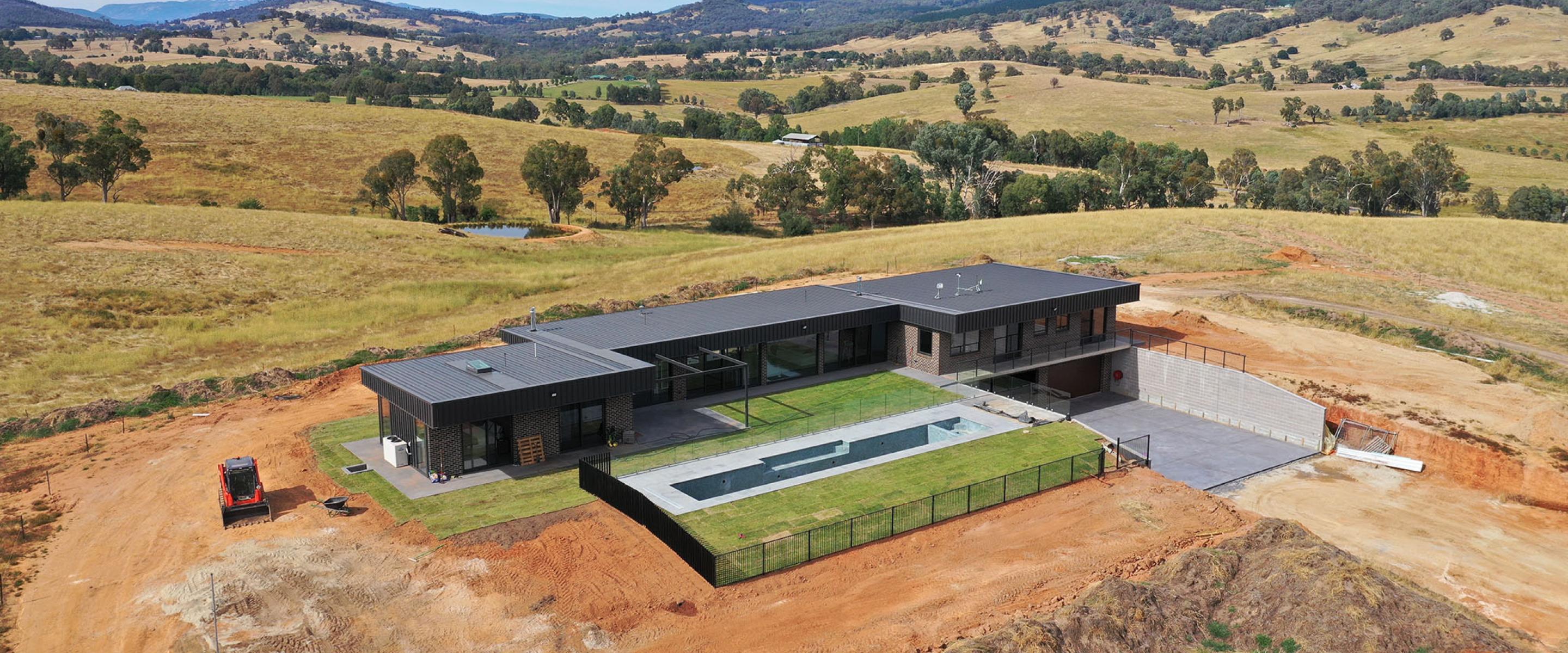 Yackandandah House Framing  made from TRUECORE® steel