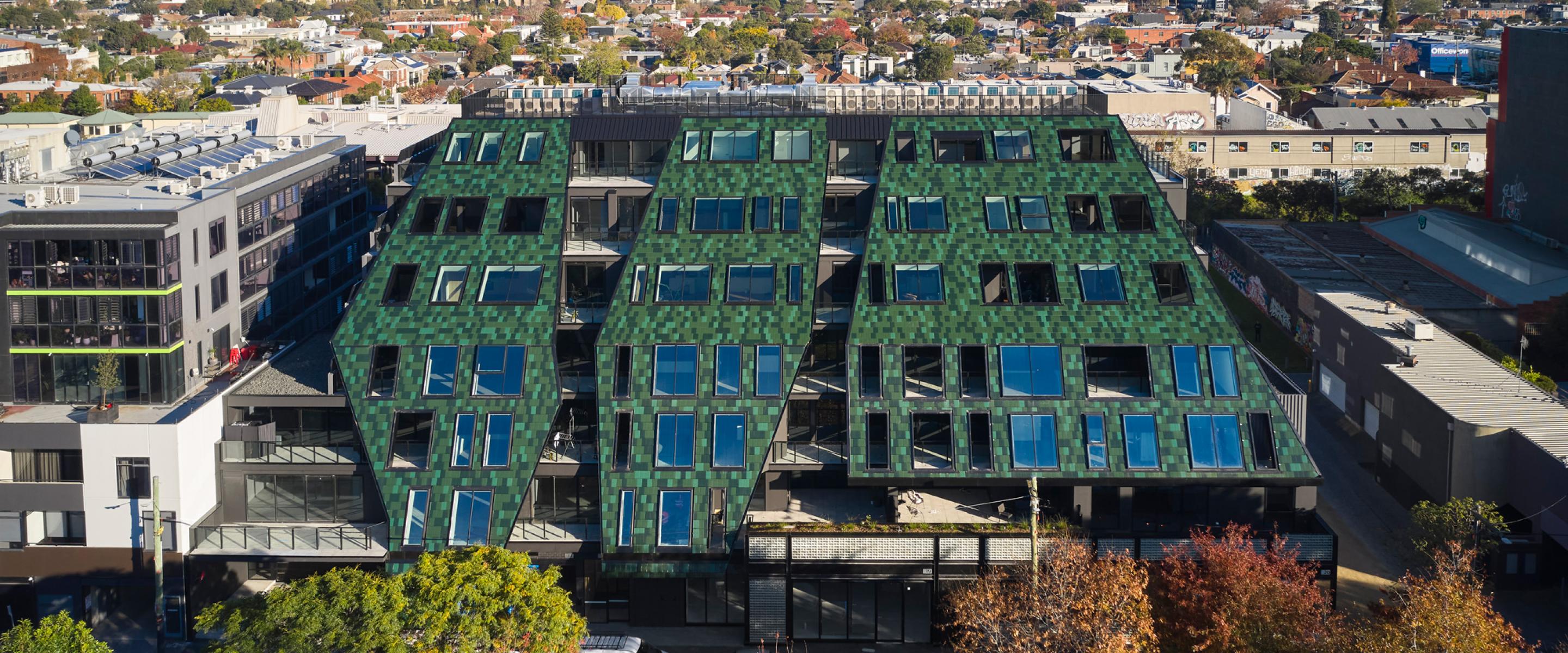 Viridi Apartments, Prahran. LGS framing made from TRUECORE® steel