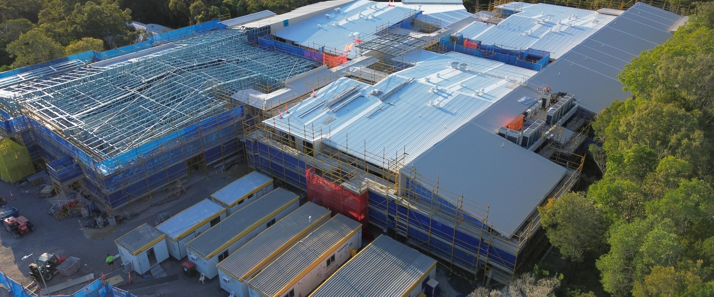 Designed and prefabricated off site, light gauge steel (LGS) framing made from TRUECORE® steel allows a critical aged care facility to be built on schedule and on budget