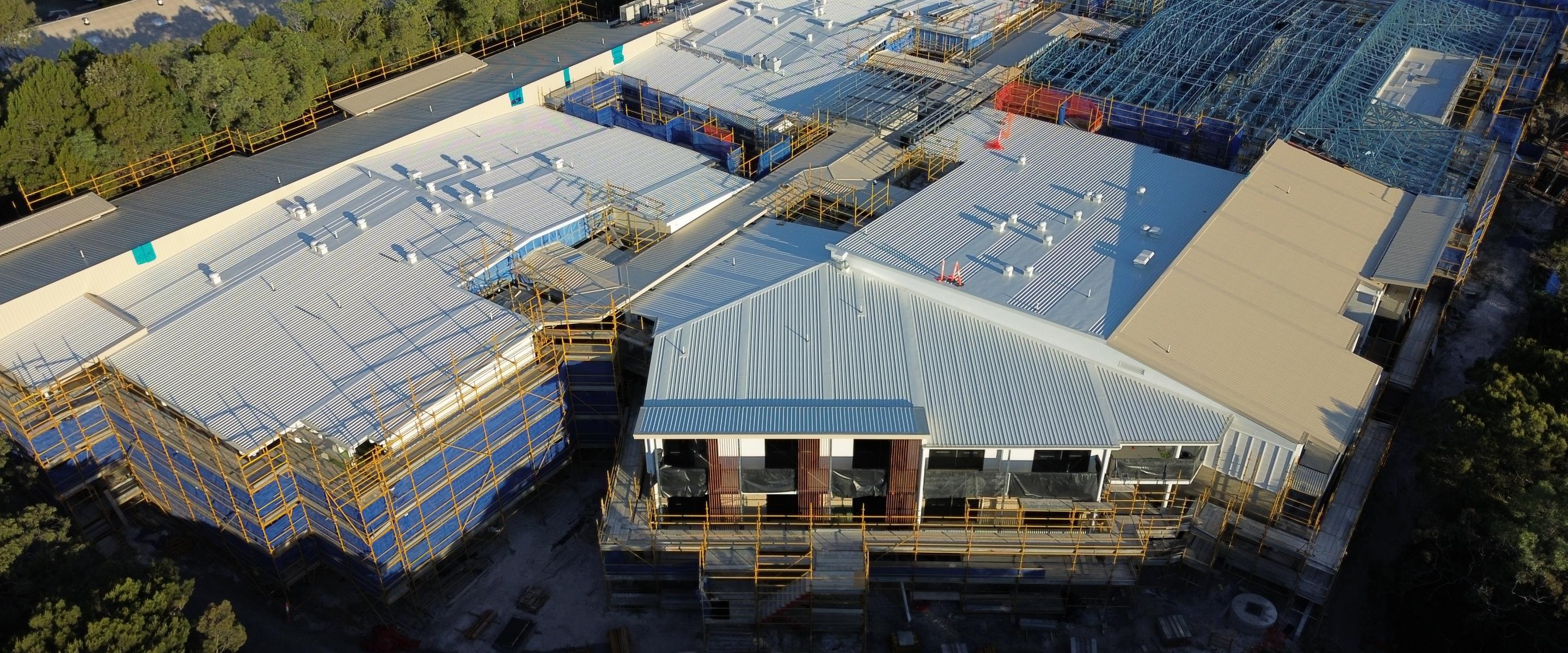 Designed and prefabricated off site, light gauge steel (LGS) framing made from TRUECORE® steel allows a critical aged care facility to be built on schedule and on budget