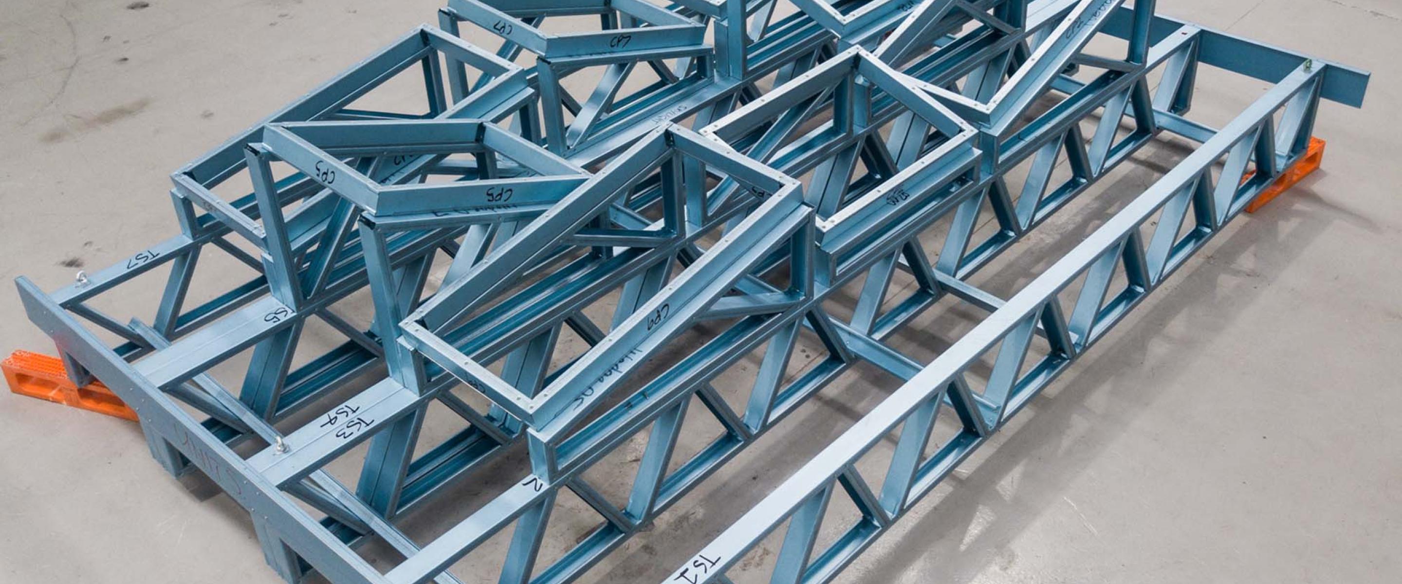 Frame made from TRUECORE® steel