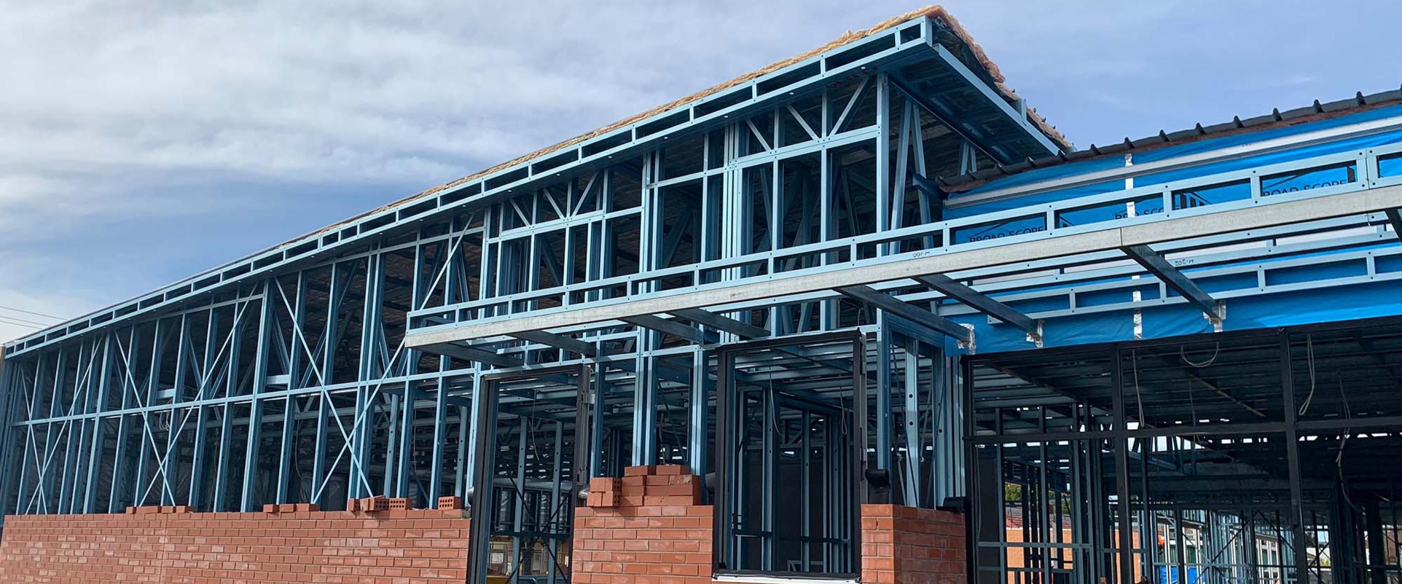 True Steel Frames - Salisbury Childcare Centre - Framing made from TRUECORE® steel