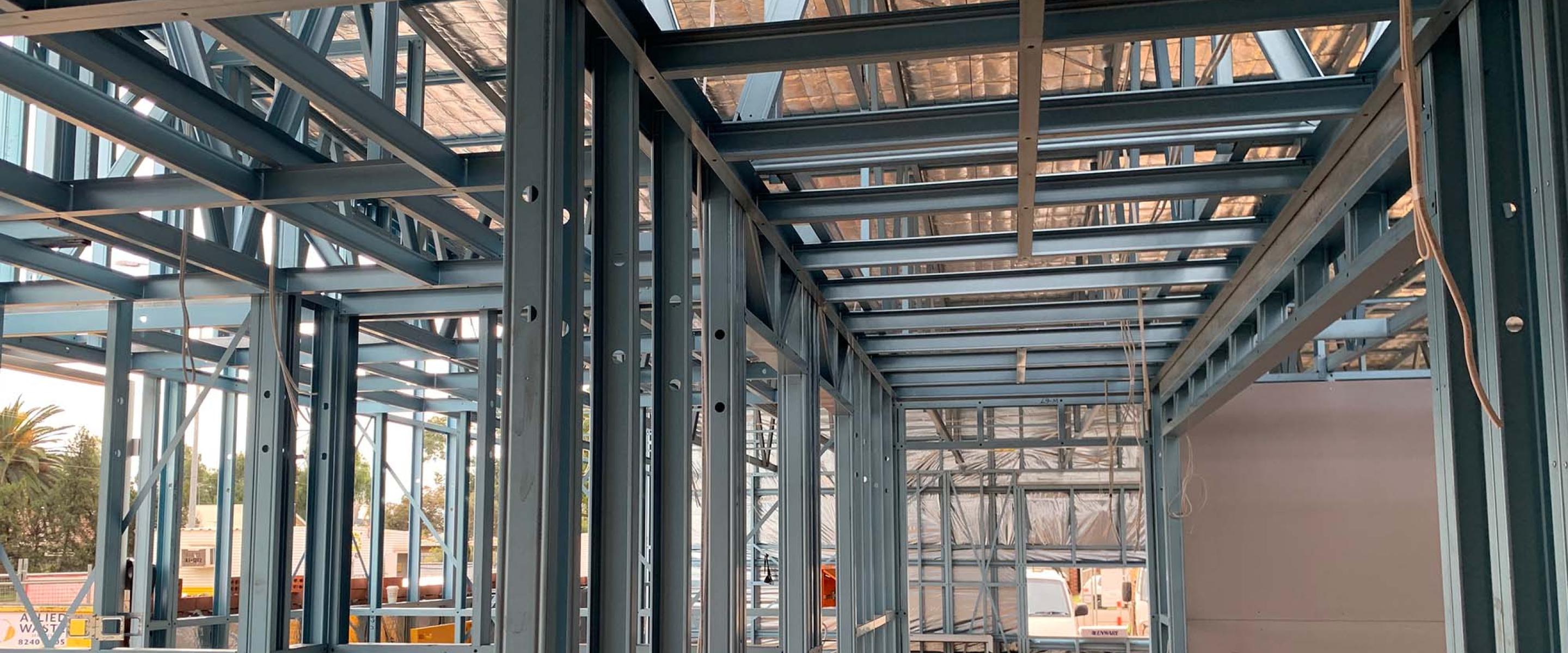 True Steel Frames - Salisbury Childcare Centre - Framing made from TRUECORE® steel