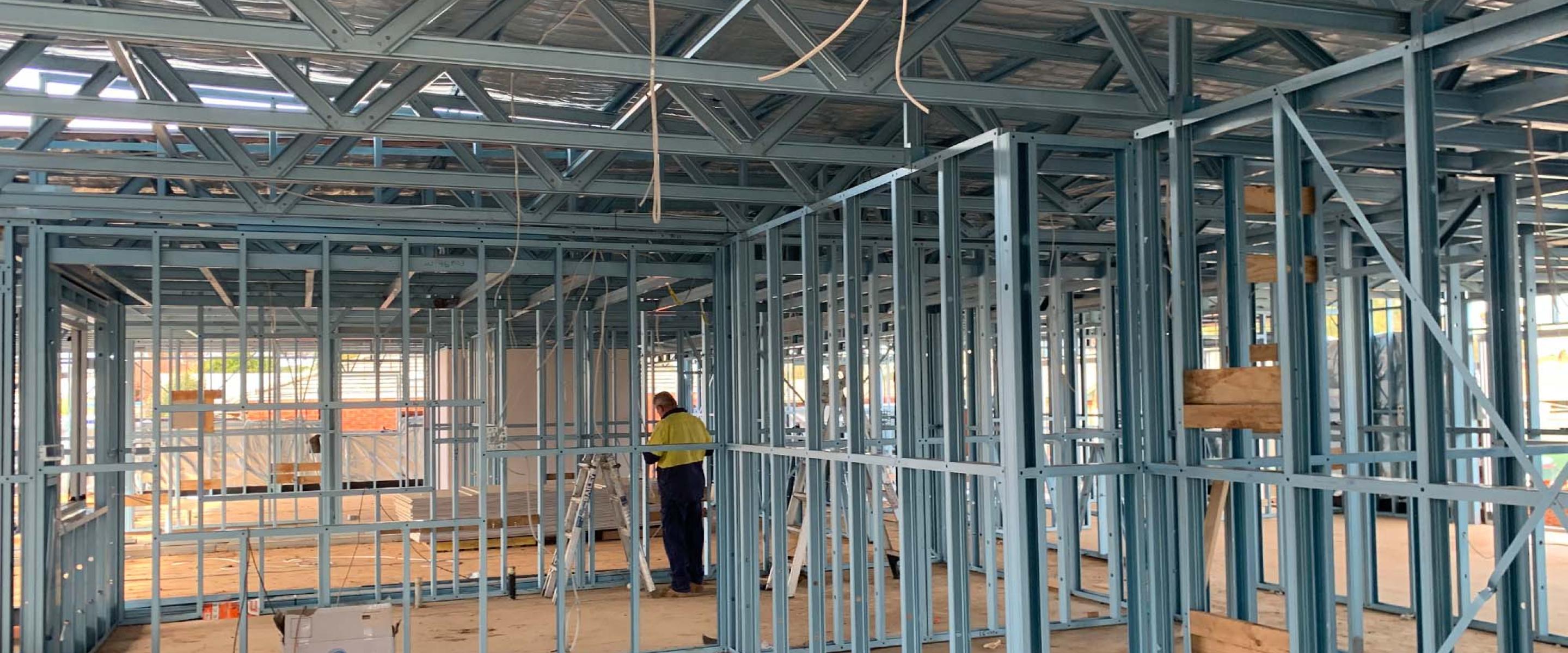 True Steel Frames - Salisbury Childcare Centre - Framing made from TRUECORE® steel