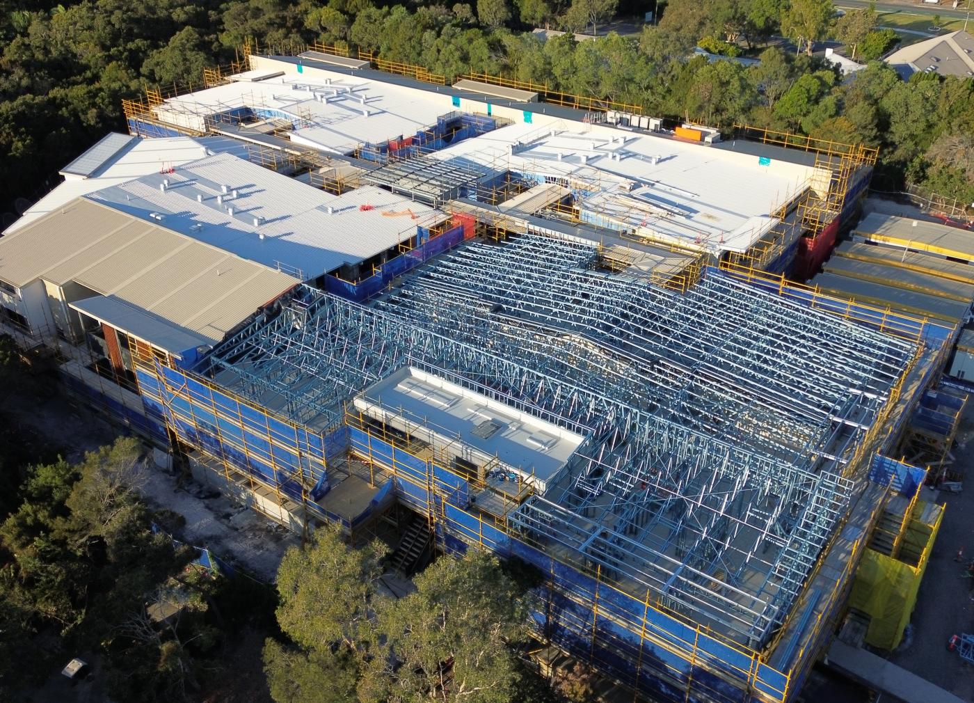 Sunrise Beach Aged care facility built with TRUECORE steel frames