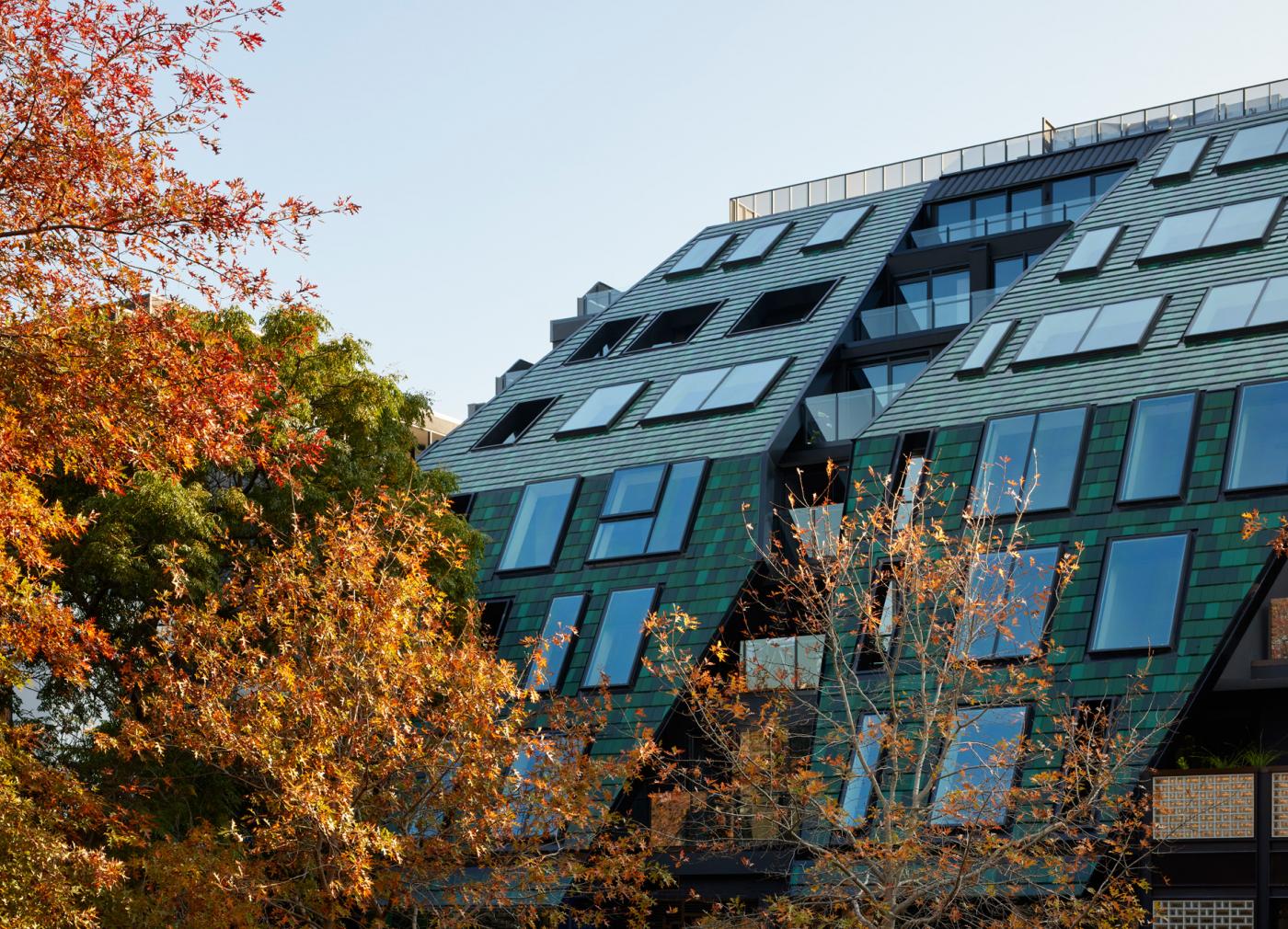 Viridi Apartments, Prahran. LGS framing made from TRUECORE steel