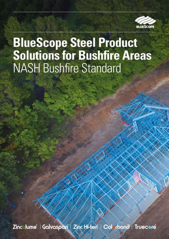 BlueScope Steel product solutions for bushfire areas